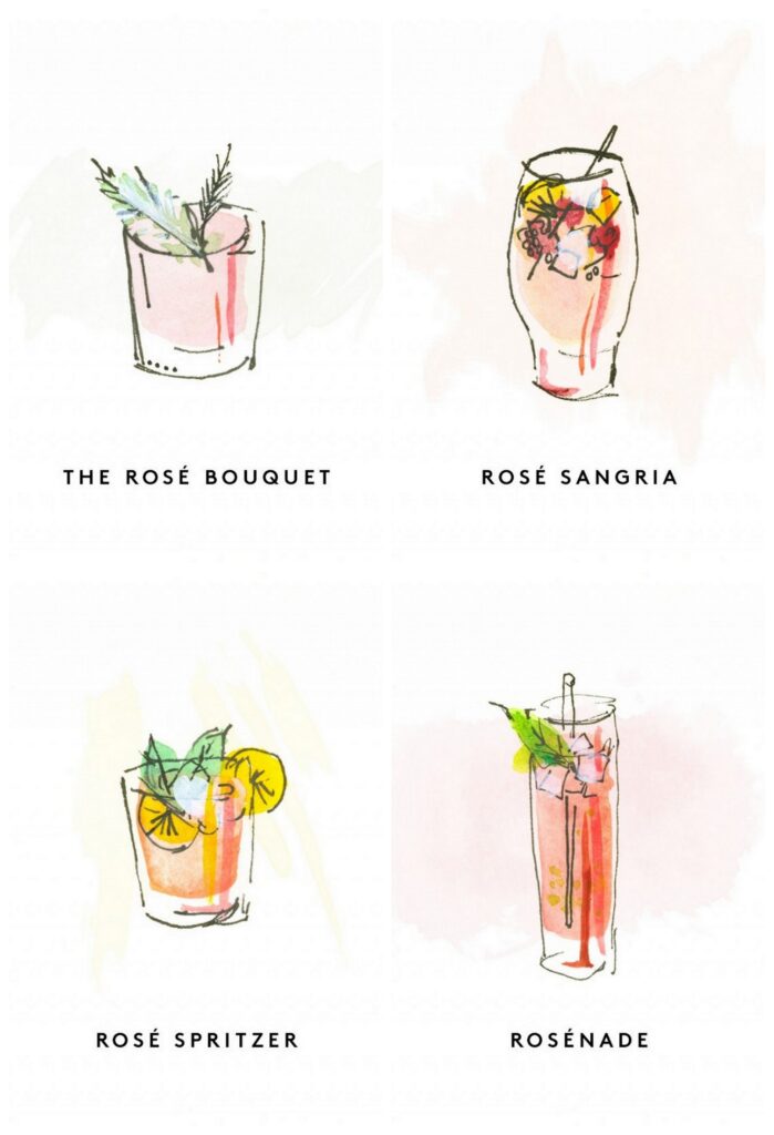 Rosé Cocktails to Sip this Summer