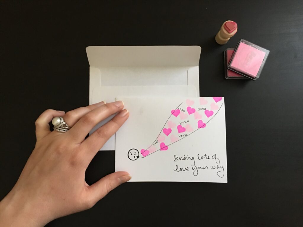 A Few Thoughts on Valentine’s Day & the Simple Diy Cards I Sent